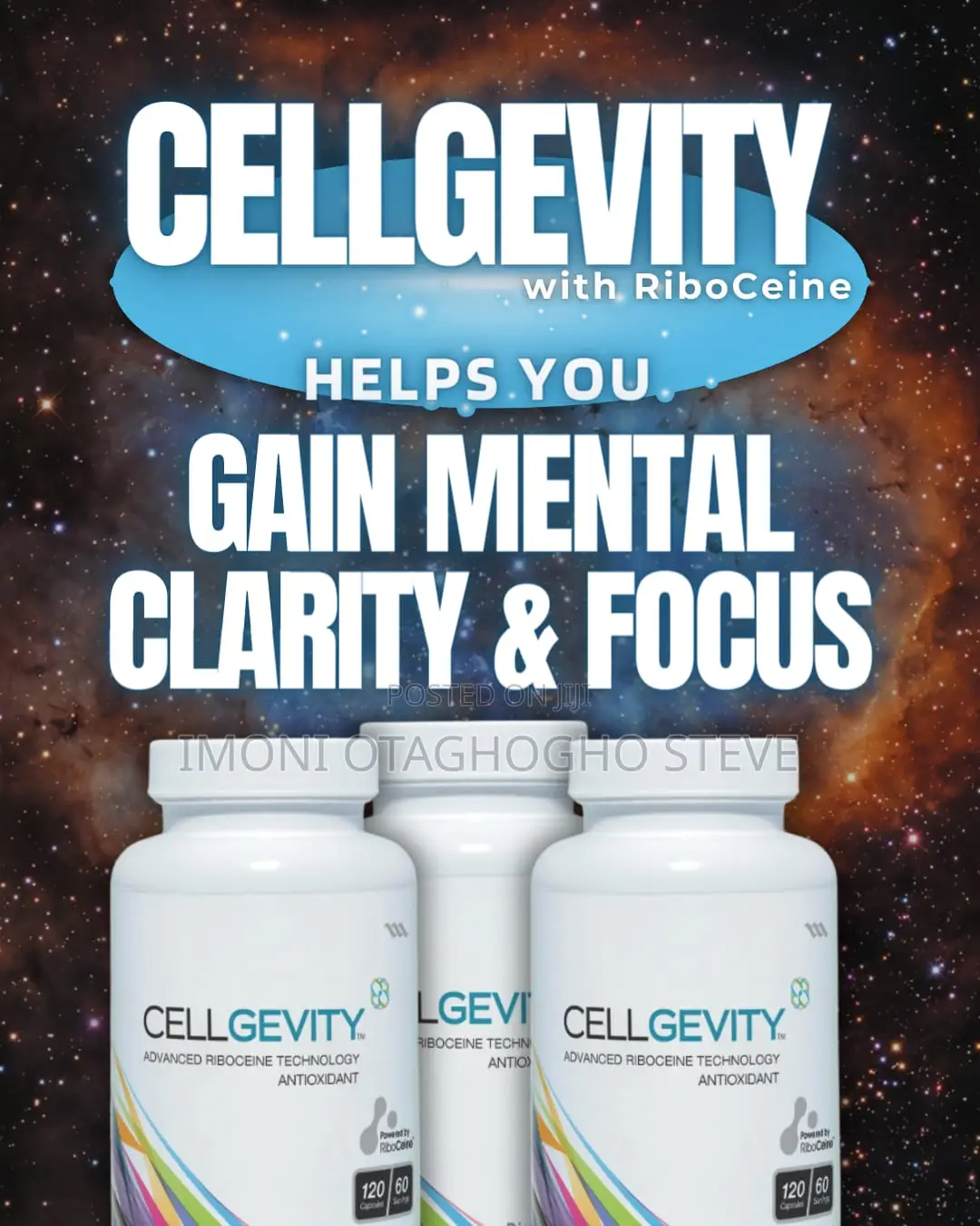 Cellgevity(120 Capsules=1 Month): For a Great Immune System