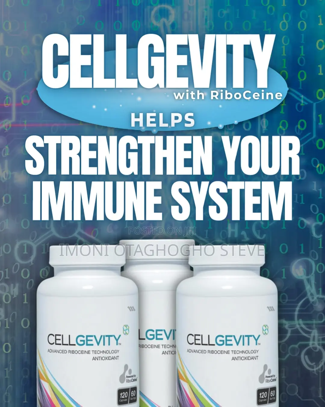 Cellgevity(120 Capsules=1 Month): For a Great Immune System