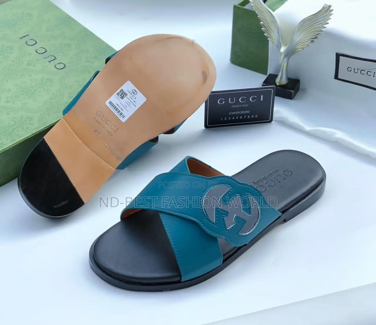 Pure Leather Slippers