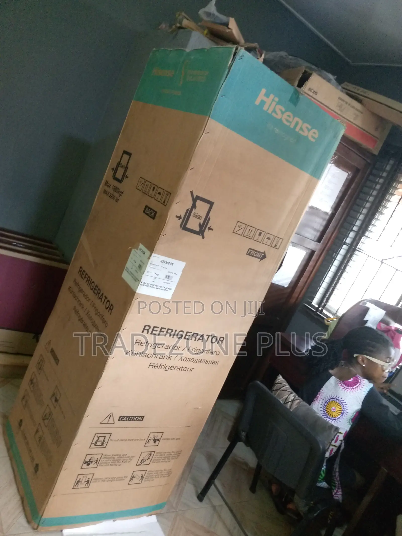 Fast Freezeing Bottom Freezer Hisense 308dr
