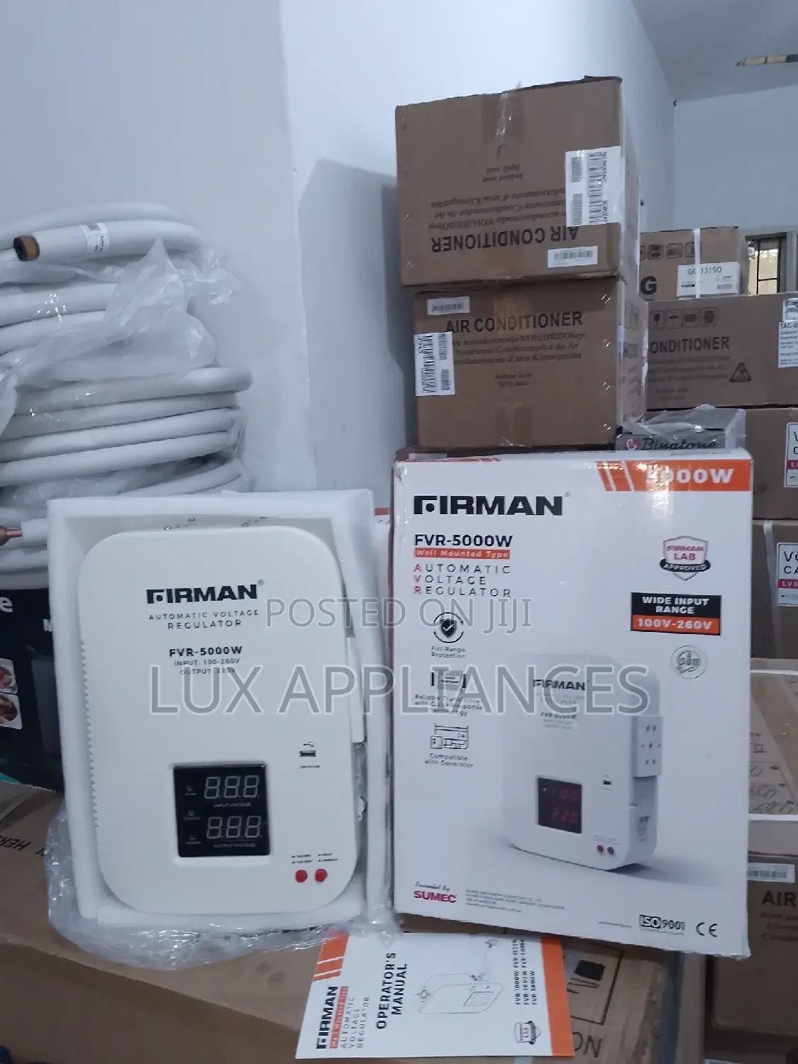 FIRMAN VOLTAGE Regulator Stabilizer 5000watt Voltage