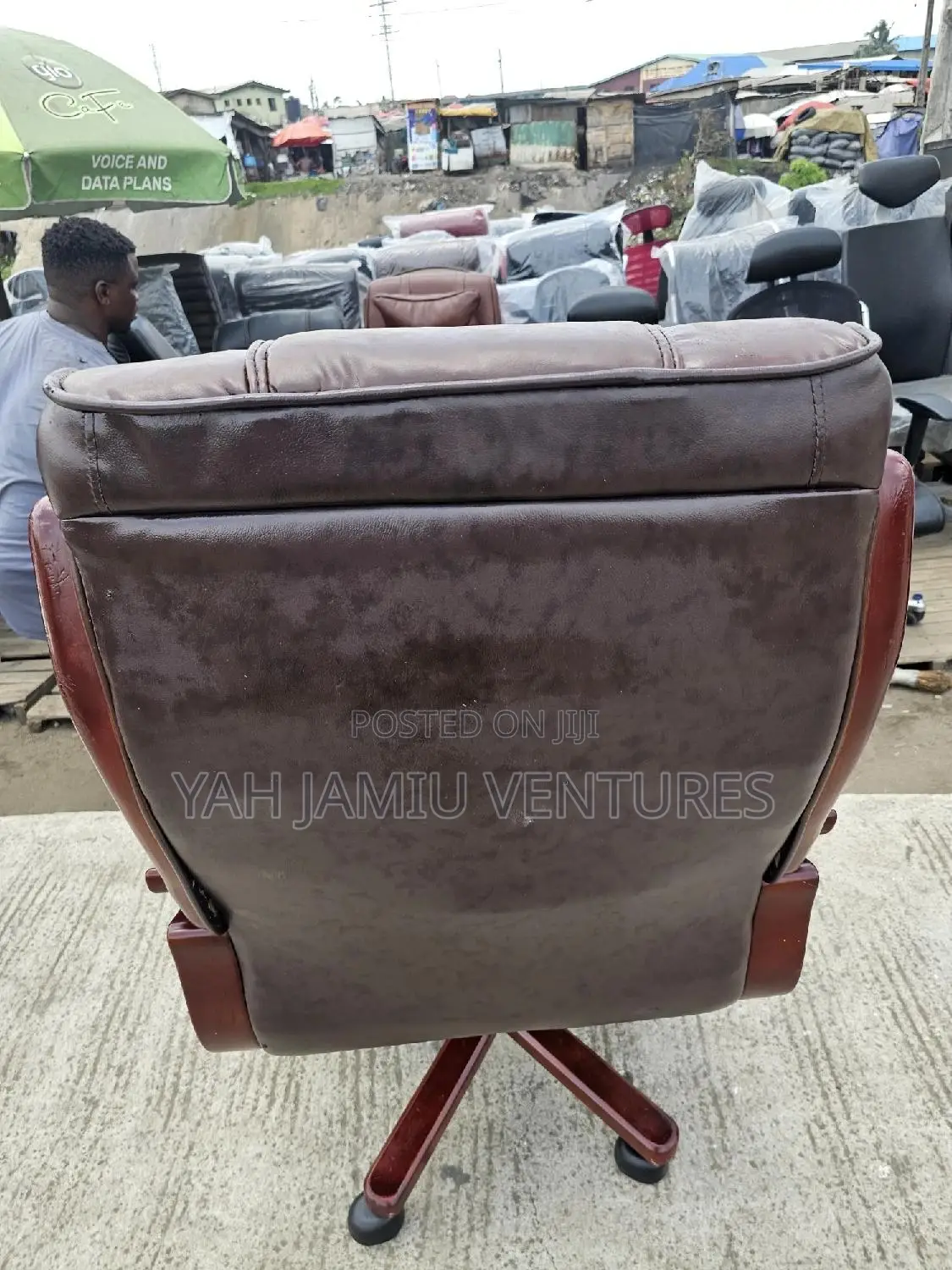 Brown Executive Chair