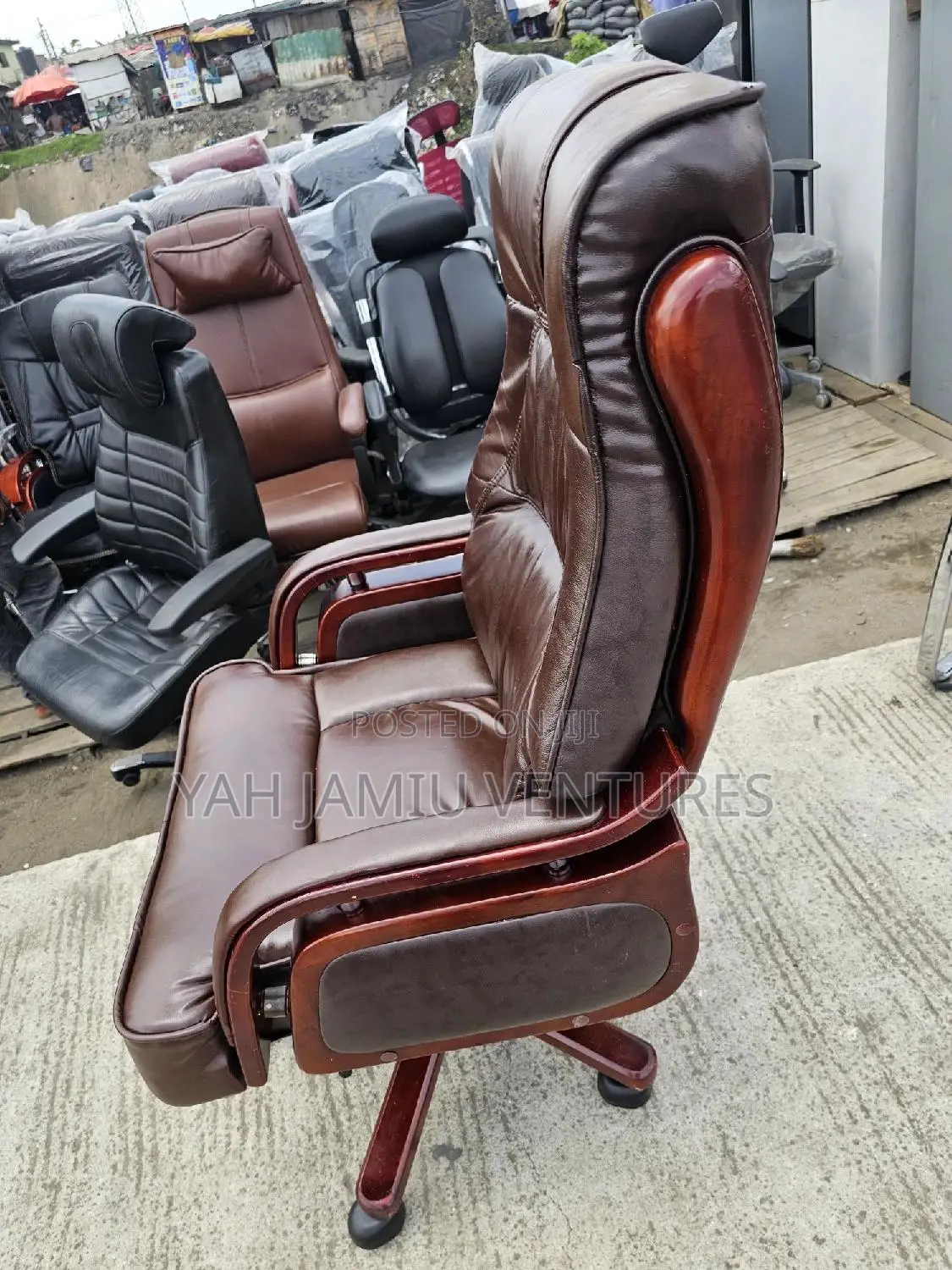 Brown Executive Chair