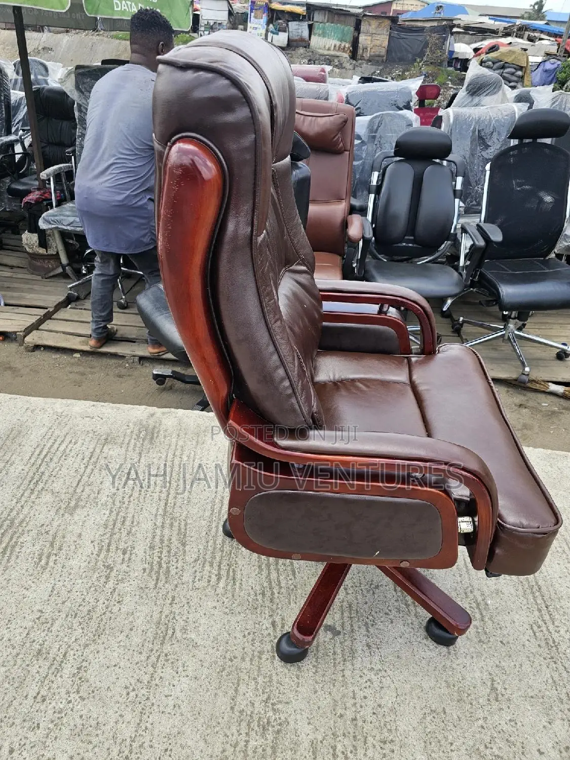 Brown Executive Chair