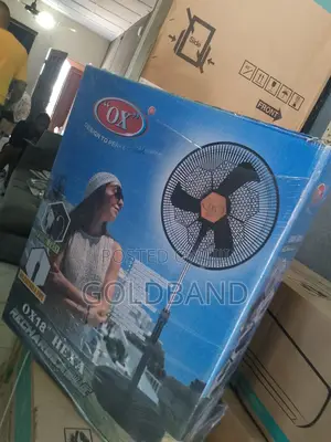 Affordable OX Hexa Rechargeable Standing Fan