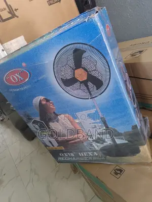 OX 18 Inches Hexa Rechargeable Standing Fan