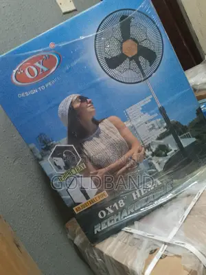 Affordable OX 18 Inches Hexa Rechargeable Standing Fan