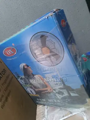 Brand New OX Hexa Rechargeable Standing Fan- 18 Inches