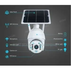 4g Solar PTZ Security Camera - 1080p Ip Solar PTZ Camera