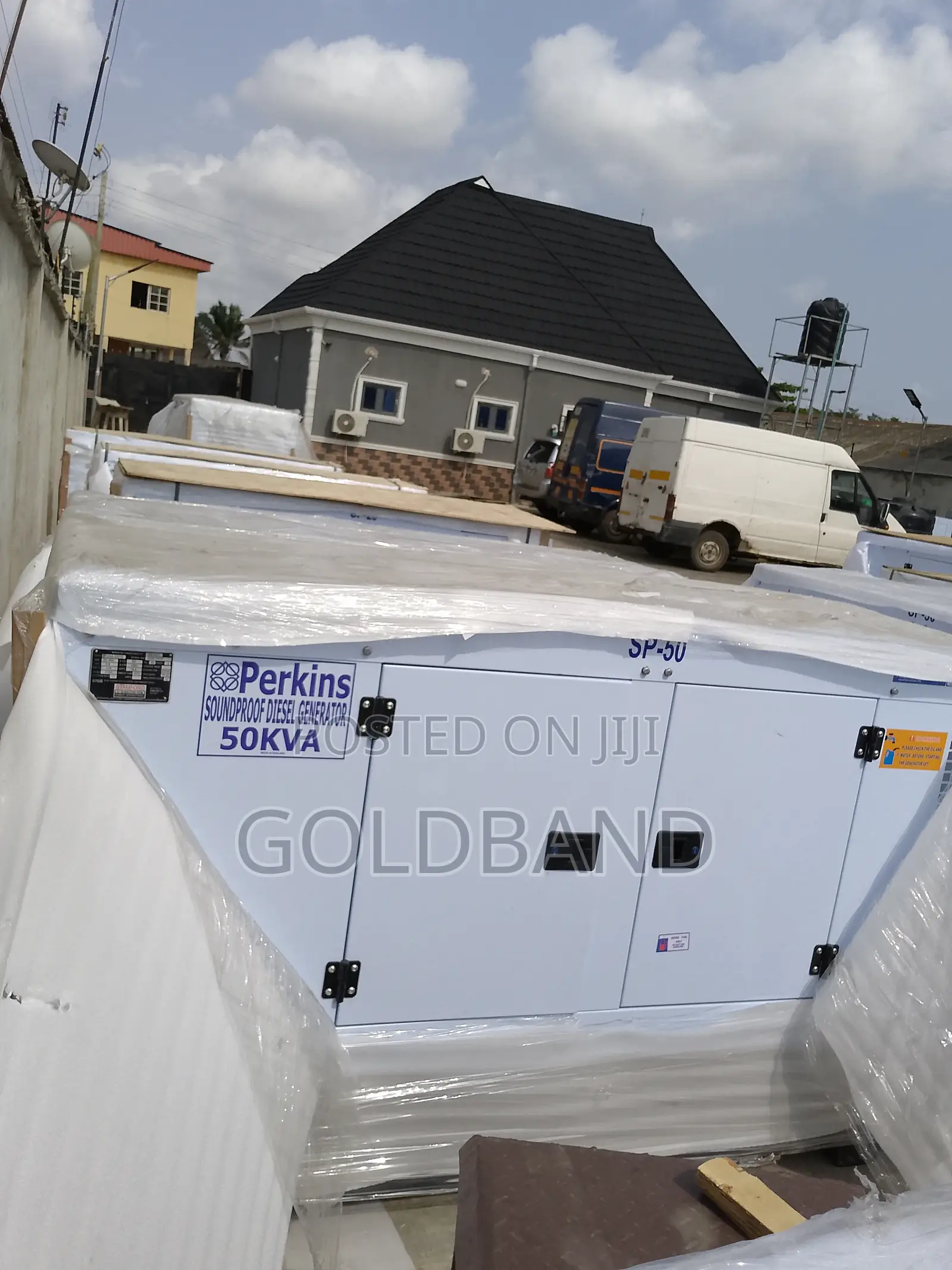 New Perkins 50kva Soundproof Generator