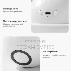 2 In 1 Moon-shaped LED Lamp
