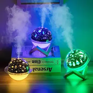 2 In 1 Moon-shaped LED Lamp