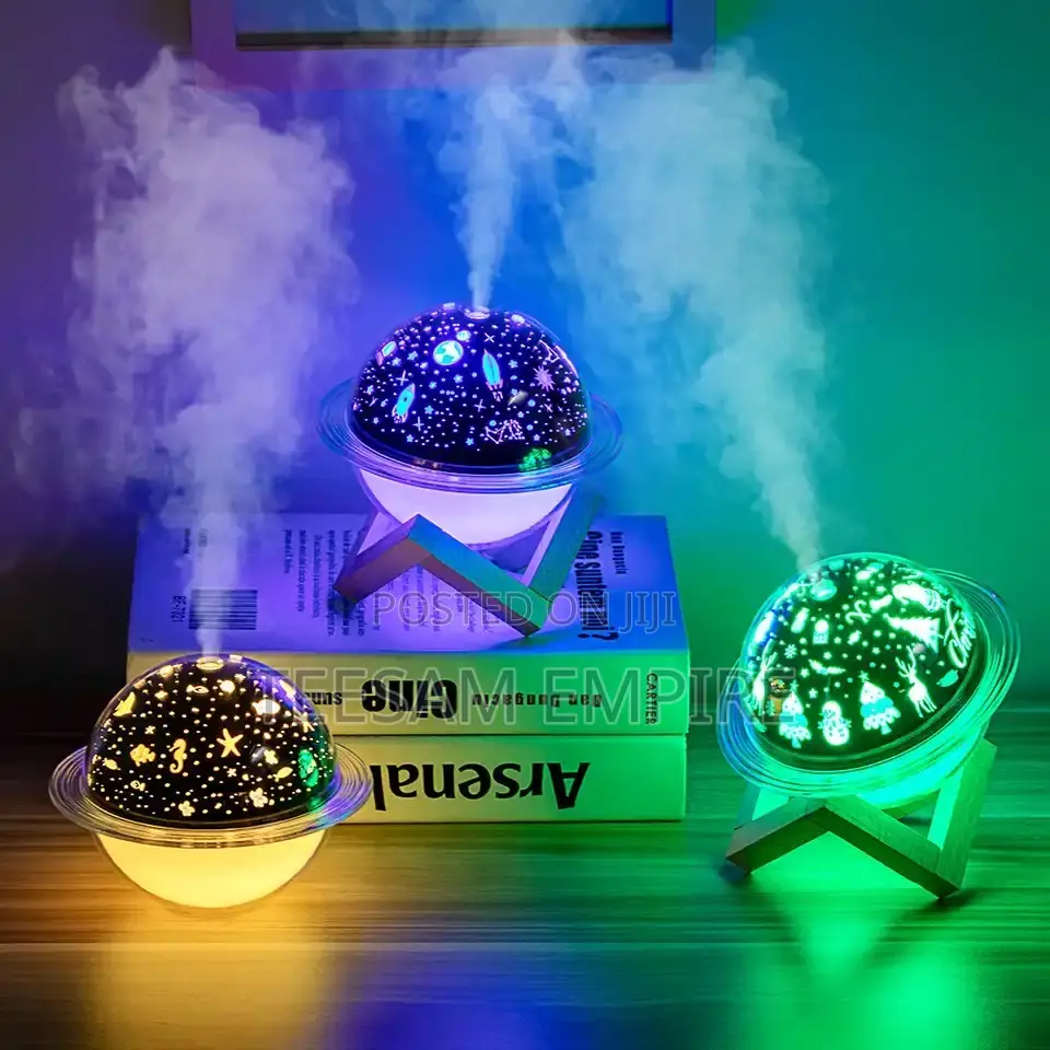 2 In 1 Moon-shaped LED Lamp