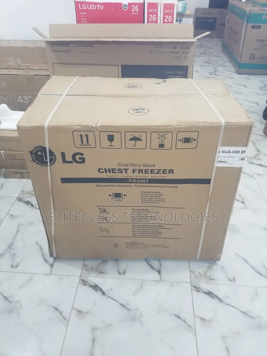 CLG320 Chest Freezer (Fast Freezing).