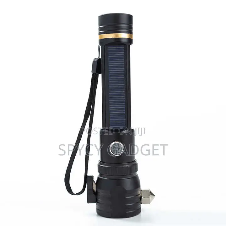 Safety Guard High Power Led Torch Light With Solar