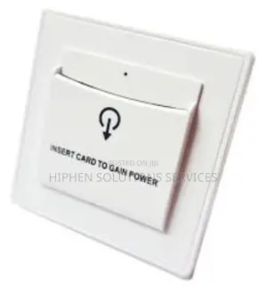 Hotel Energy Saver Key Card Switch, For Main Door