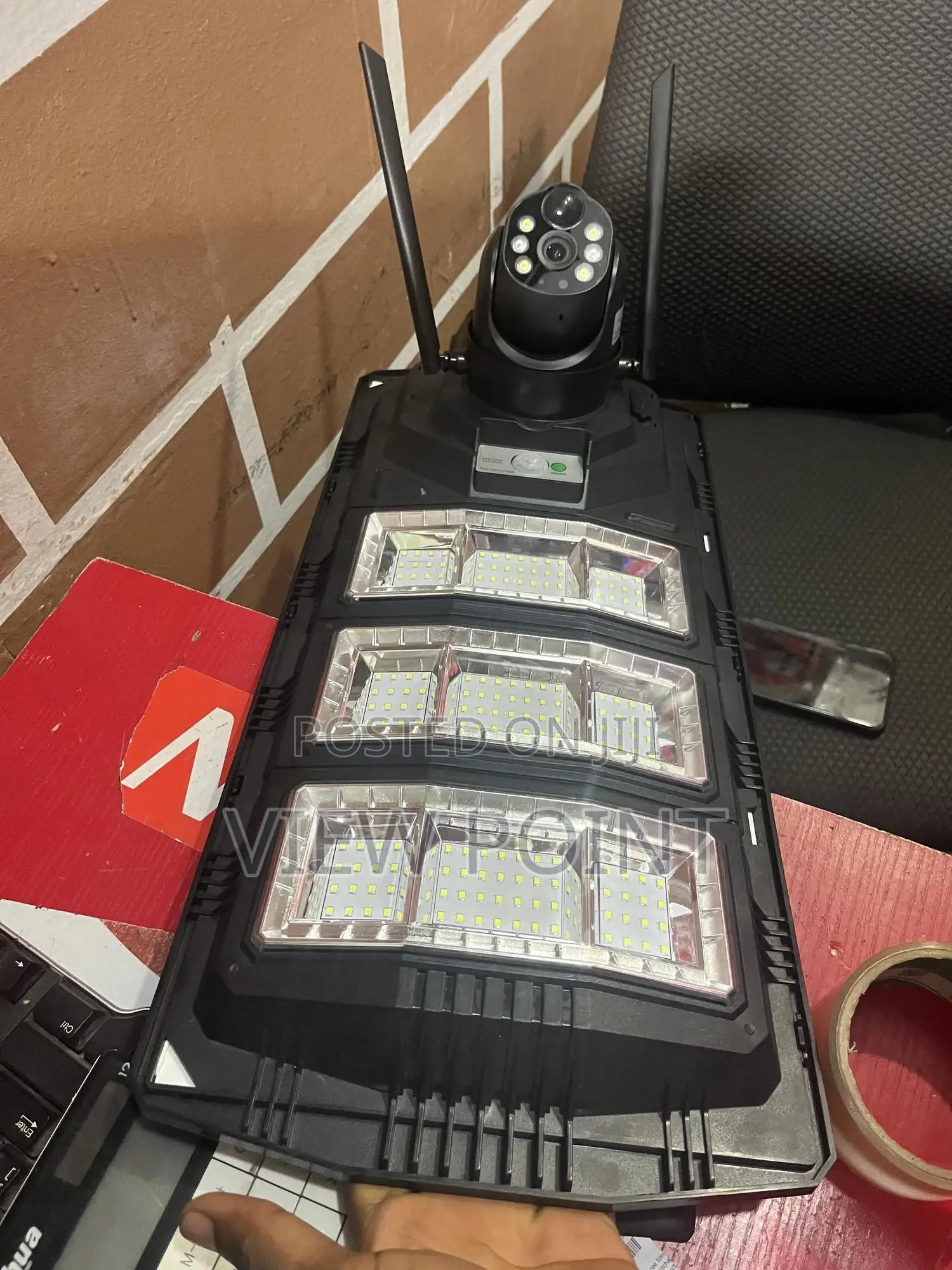 Solar Street Light With Ptz 360 Degrees Camera