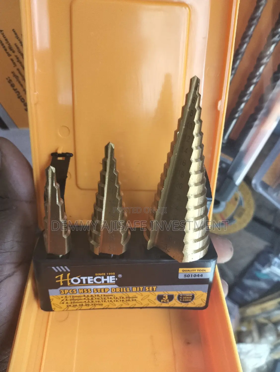 Hoteche Step Bit Set(3pcs)