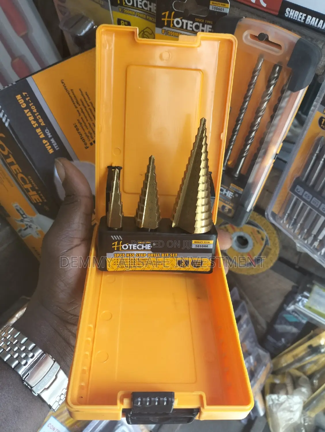 Hoteche Step Bit Set(3pcs)
