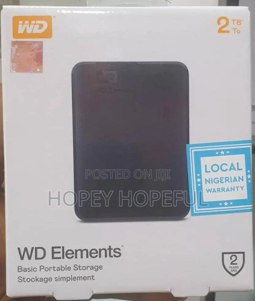 External 2tb WD
