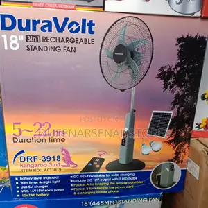 18" Duravolt Rechargeable Solar Fn