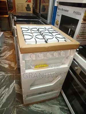 Gas Cooker With Oven Standing German