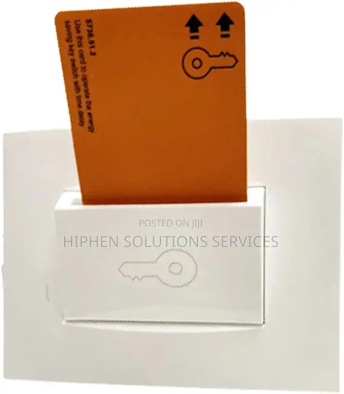 Saving Switch Key Card Sensor Switch Electricit