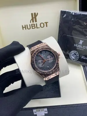 Hublot Leather Watch