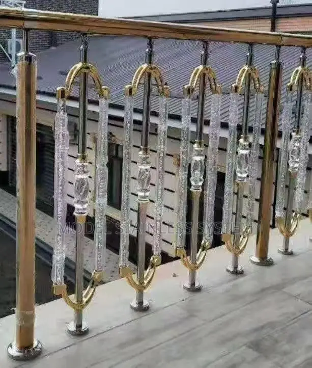 Balcony Railings in Orile Building Materials, Model Stainless System