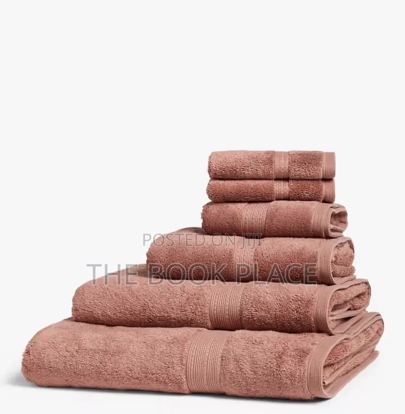 5pc Quality Bath and Face Towels