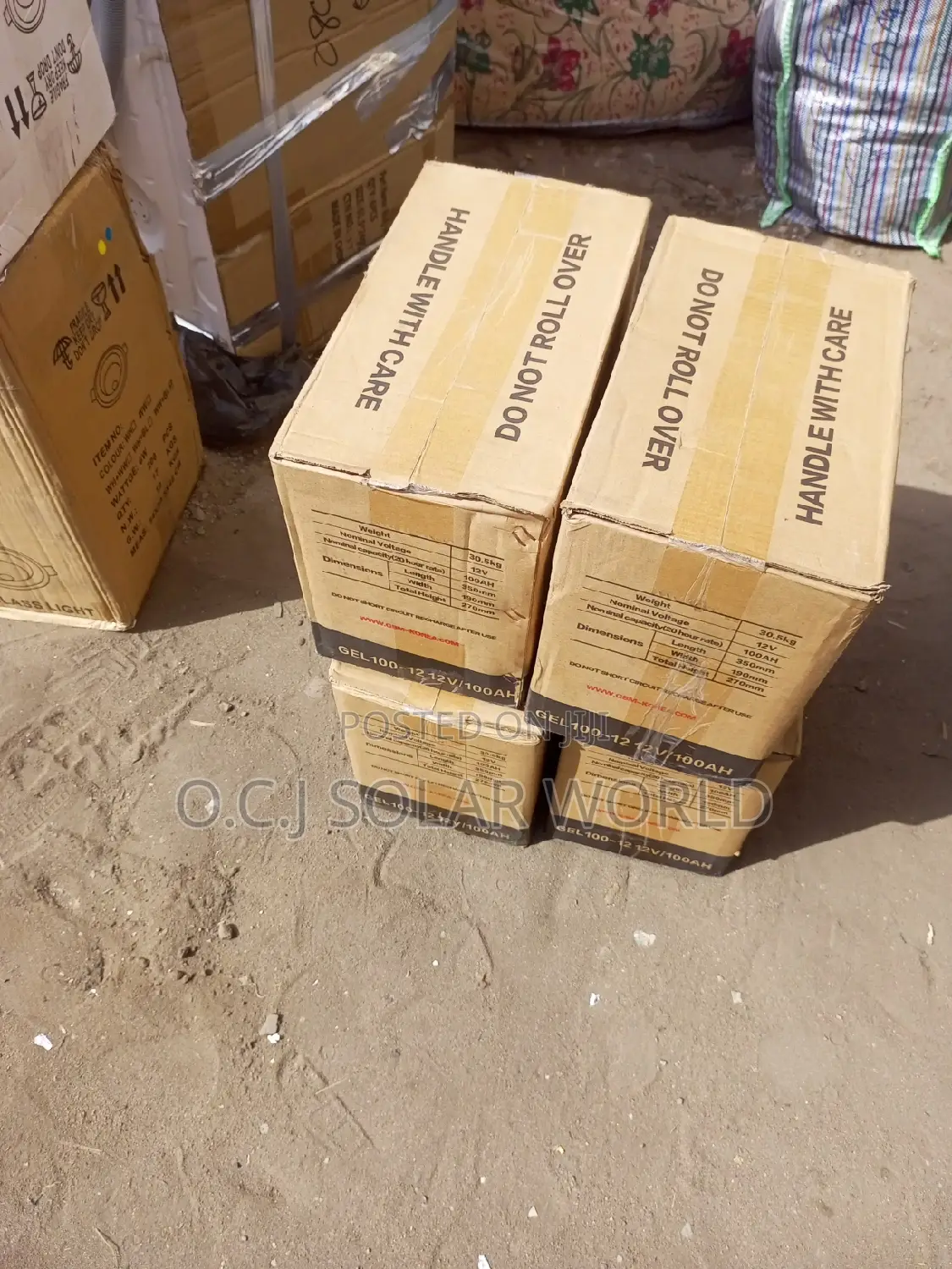 100ah GBM Solar Battery