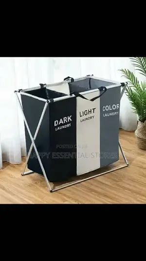 Quality 3 Section Laundry Bag