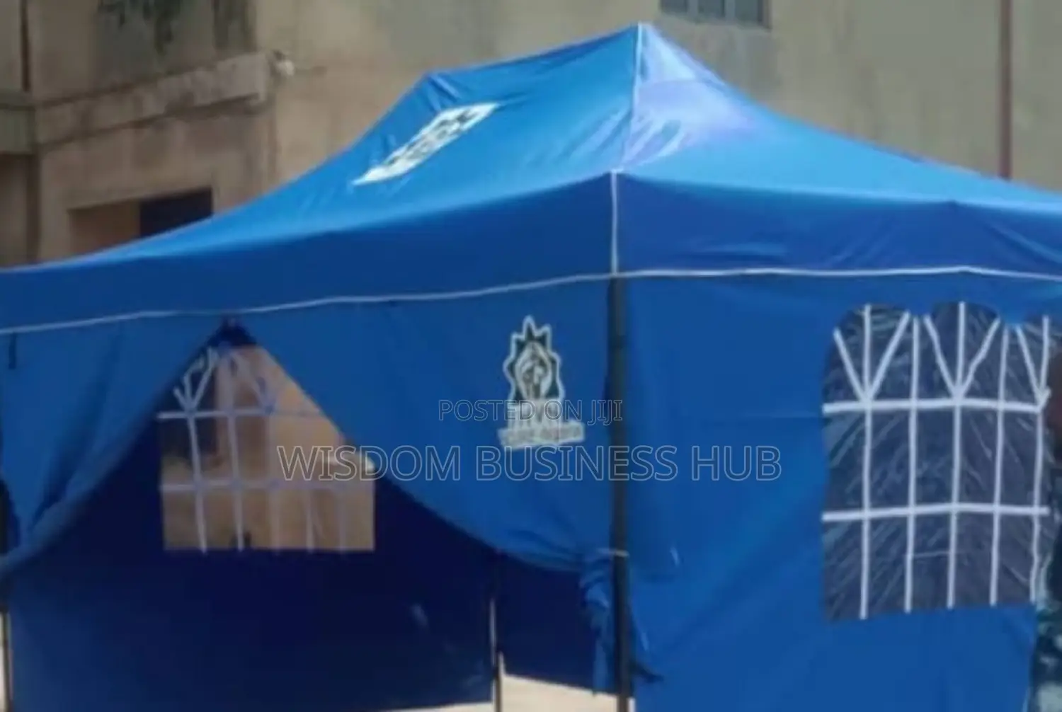 10by10 Foldable Canopy With Side Covers , Transparent Windo