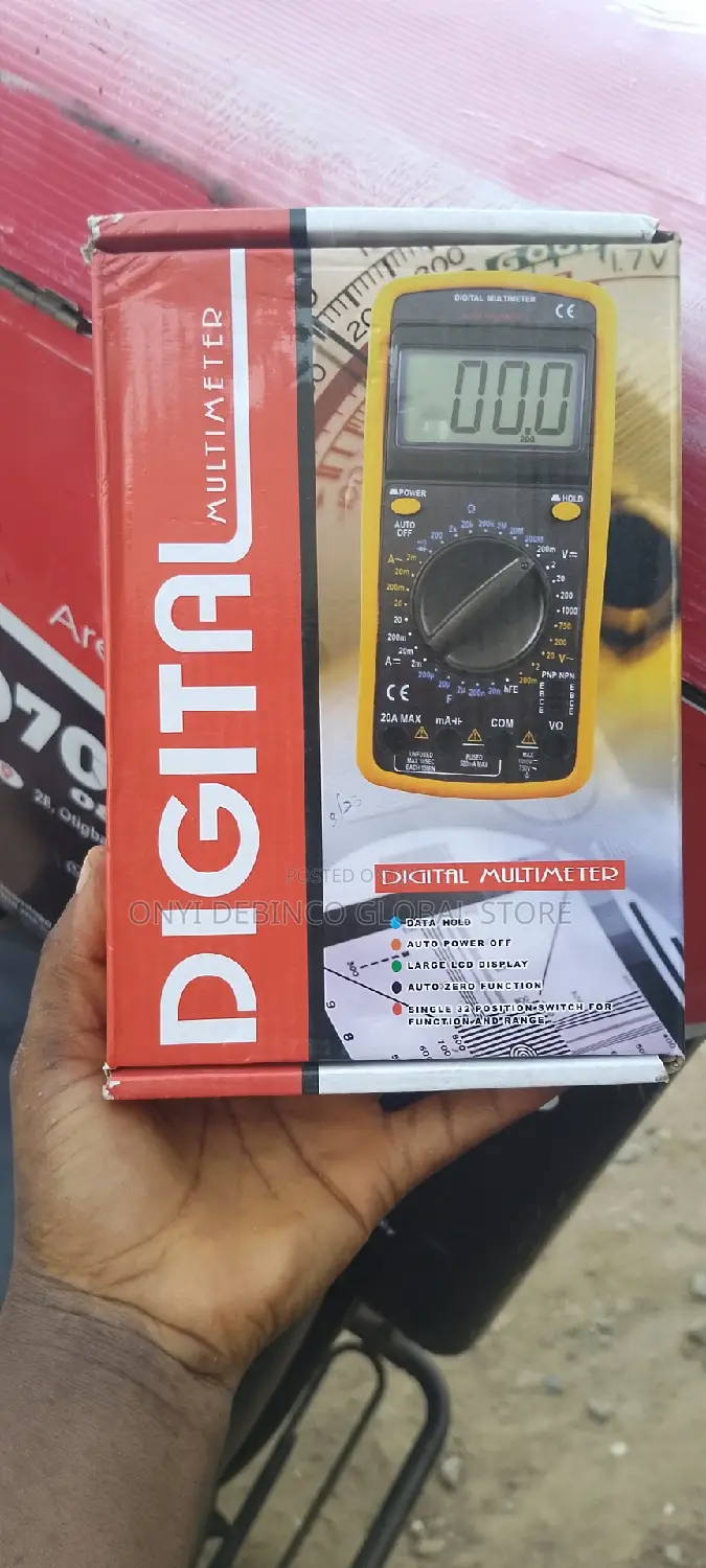 Digital Multimeter Digital Precision Multimeter AC/DC Tester