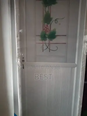 Aluminum Half Glass Toilet Door