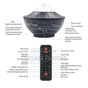 Star Projector Lamp