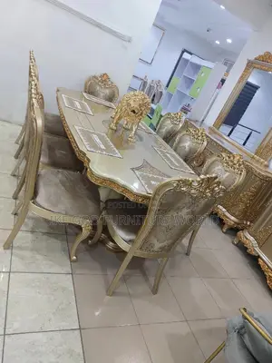 High Quality 8seater Turkish Royal Family Dining Table