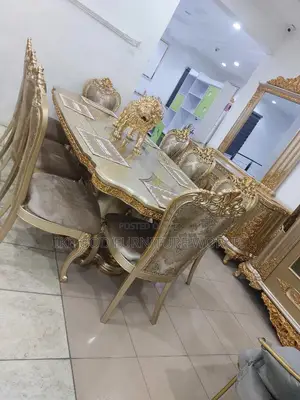 High Quality 8seater Turkish Royal Family Dining Table