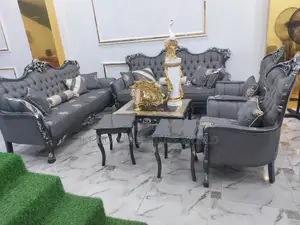High Quality 8seater Imported Turkish Royal Fabric Sofa Chai