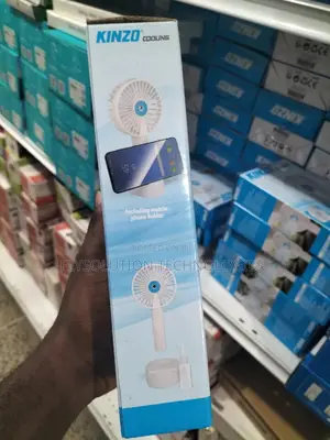 Kinzo Portable Rechargeable Handheld Mist Spray Mini Fan