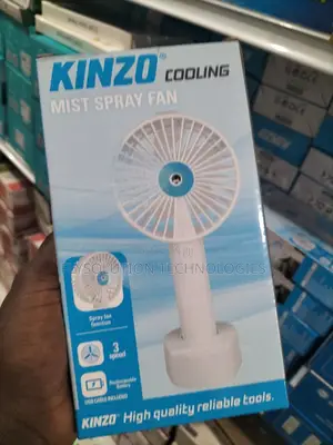 Kinzo Portable Rechargeable Handheld Mist Spray Mini Fan