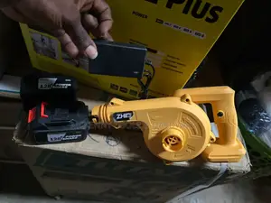 Cordless Blower Machine X Two Big Batteries