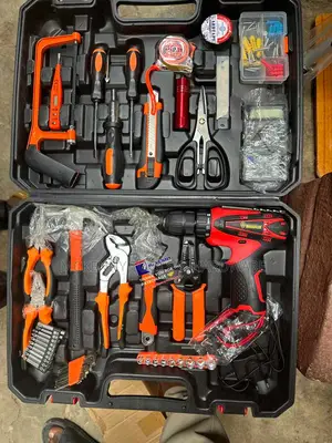 Cordless Screwdriver Machine Set 21v