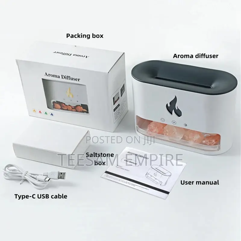Simulation Flame Aromatherapy Diffuser