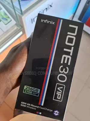 Photo - New Infinix Note 30 VIP 256 GB Black