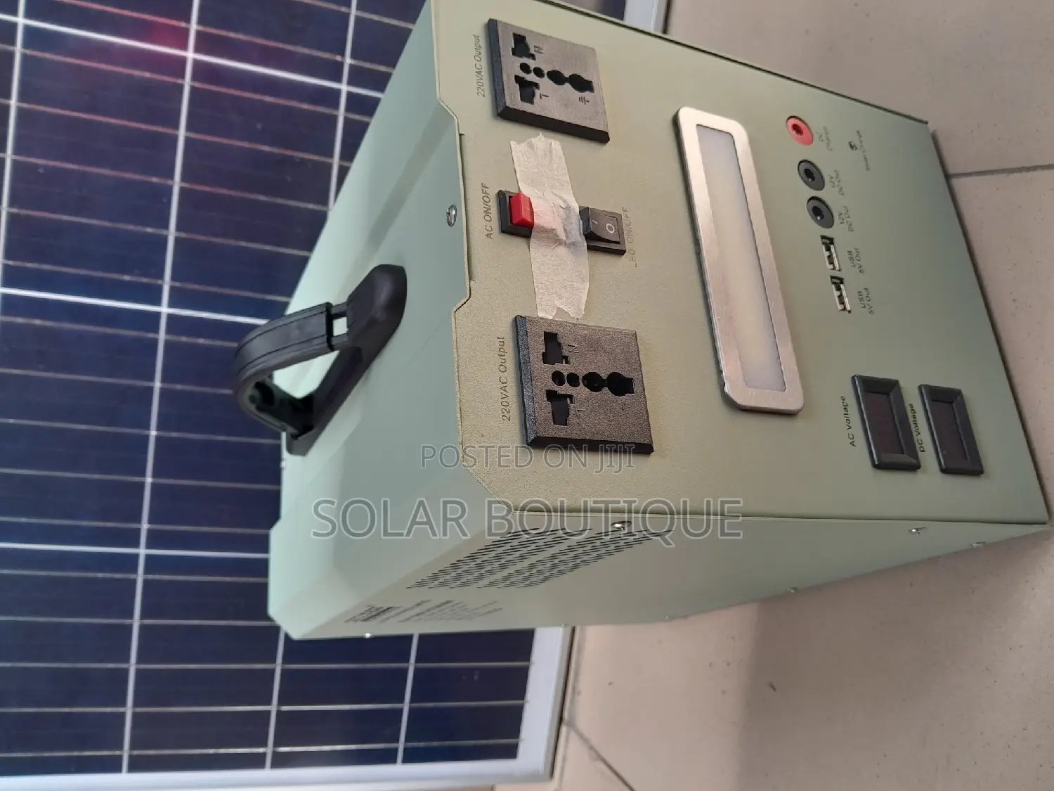 500w Solar Power Generator