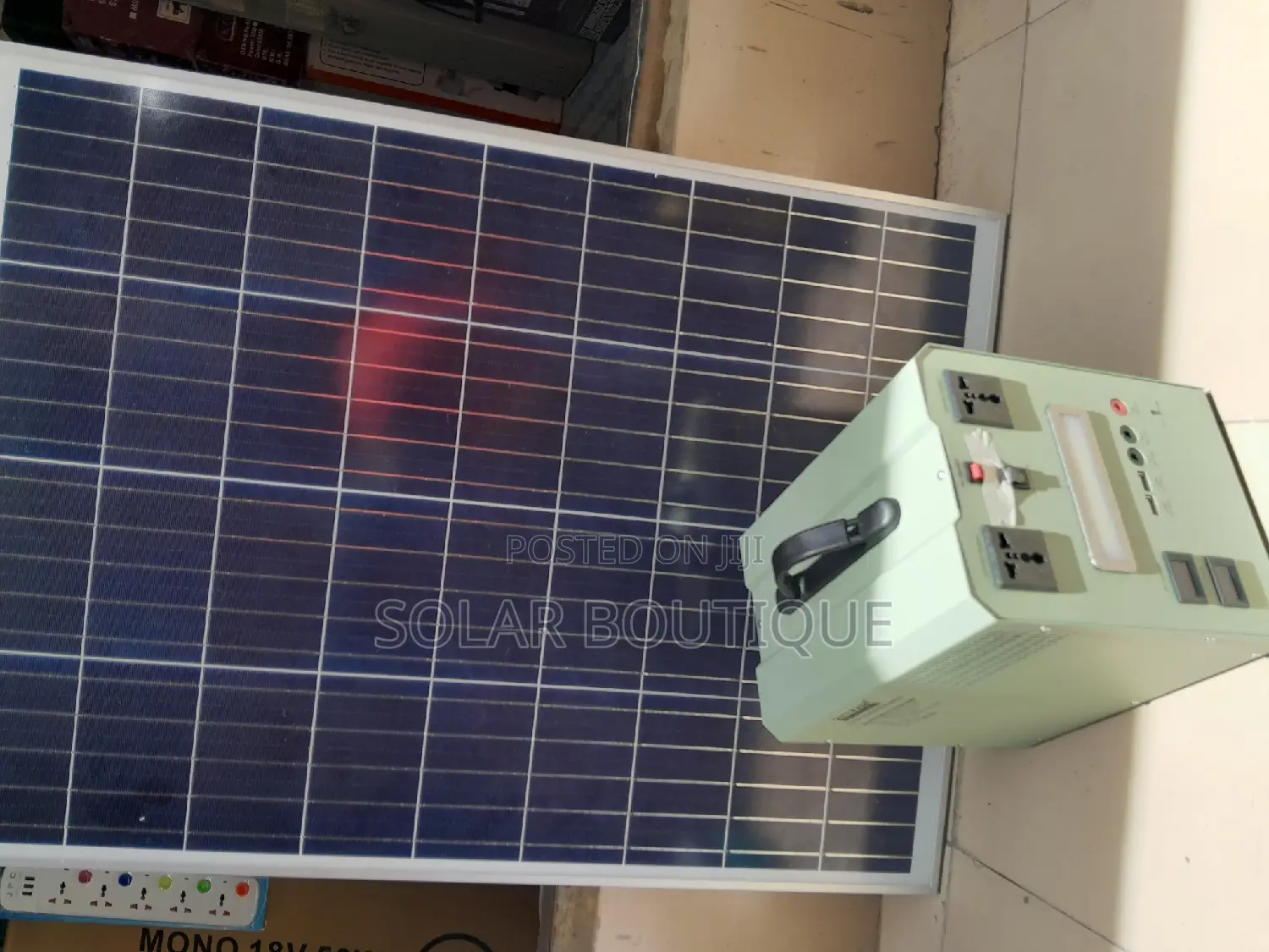 500w Solar Power Generator