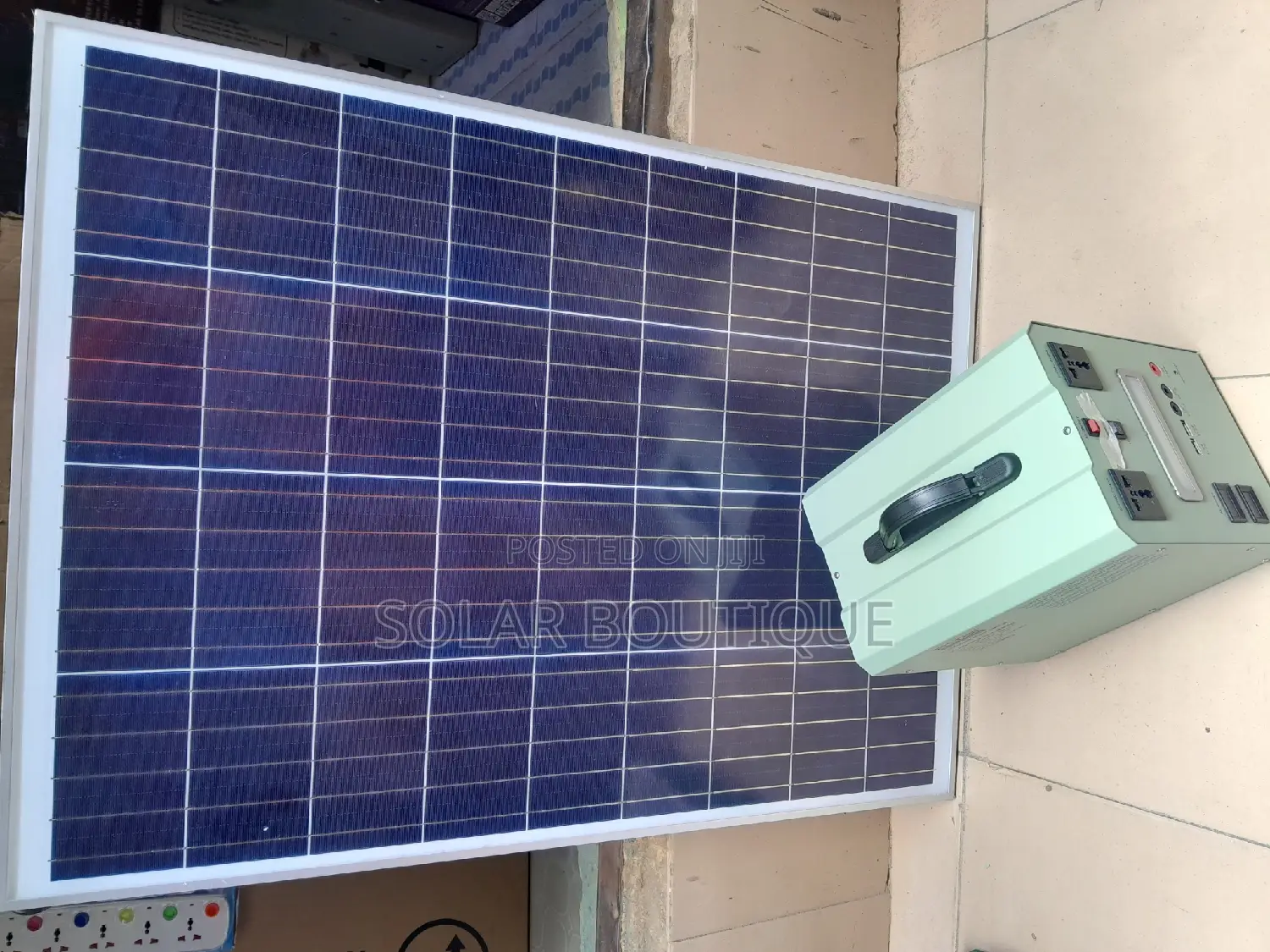 500w Solar Power Generator