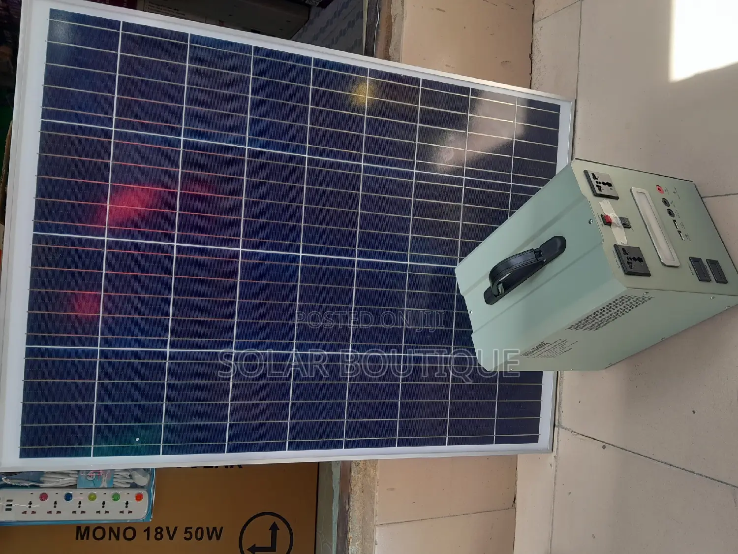 500w Solar Power Generator