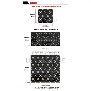 Acrylic Diamond Mirror Wall Sticker